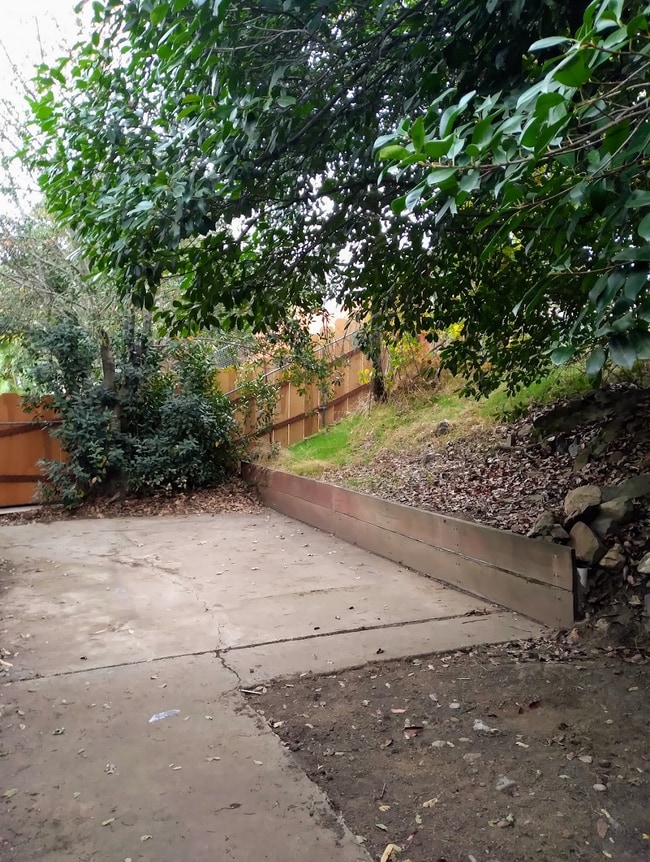 Backyard patio - 170 Westelle Dr