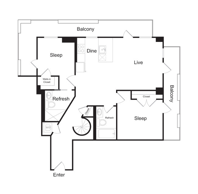 Floorplan - Elysium Fourteen