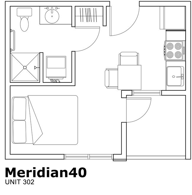 Floorplan - Meridian 40