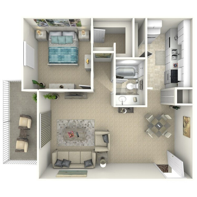 Floorplan - CENTRAL PARK APARTMENTS