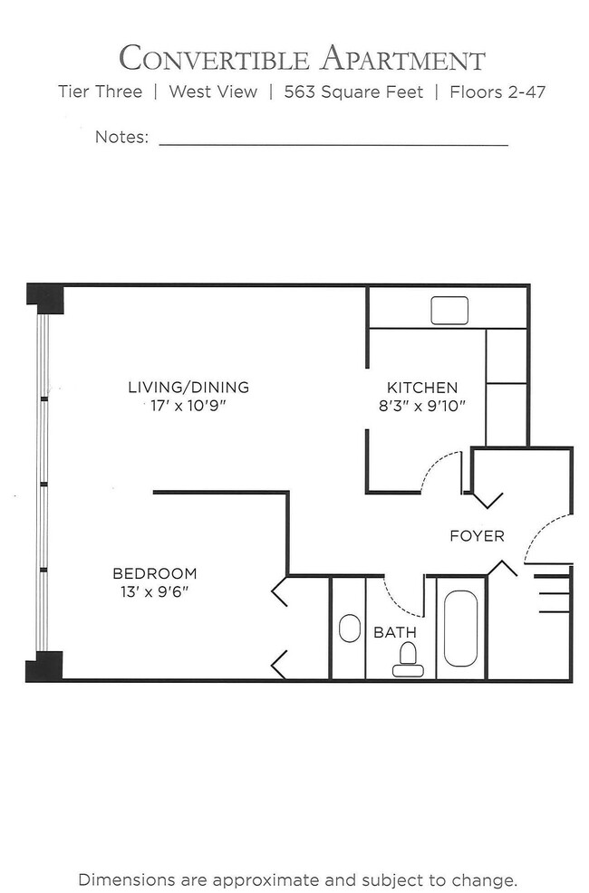 Floorplan - Columbus Plaza