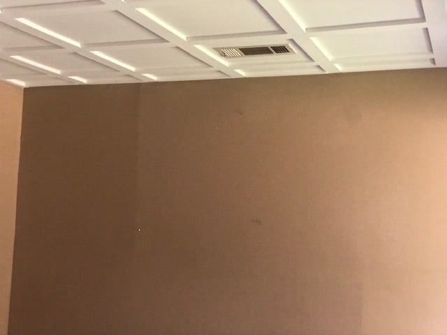 Coffered ceiling in living room. - 3758 Alta Vista Dr E