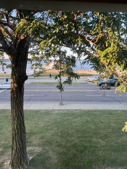 view of the beach from the bedroom - 303 Beach St