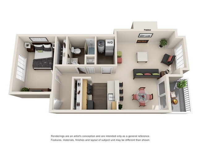 Floorplan - Aspire Apartments at Mountlake Terrace