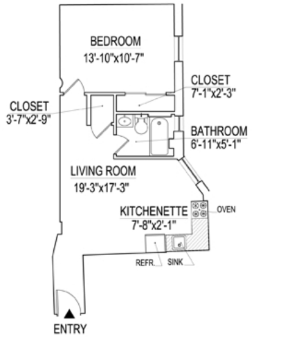 Apartment 9F - Terrace Court