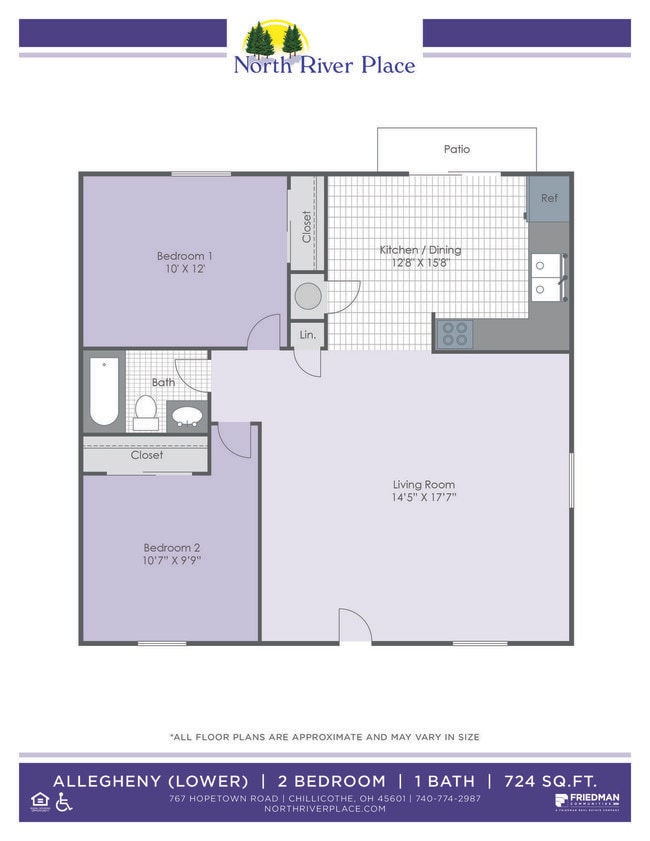 North River Place 767 Hopetown Rd Chillicothe OH 45601 Apartment Finder