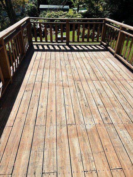 Deck for enjoying the views - 340 Dryden Harford Rd