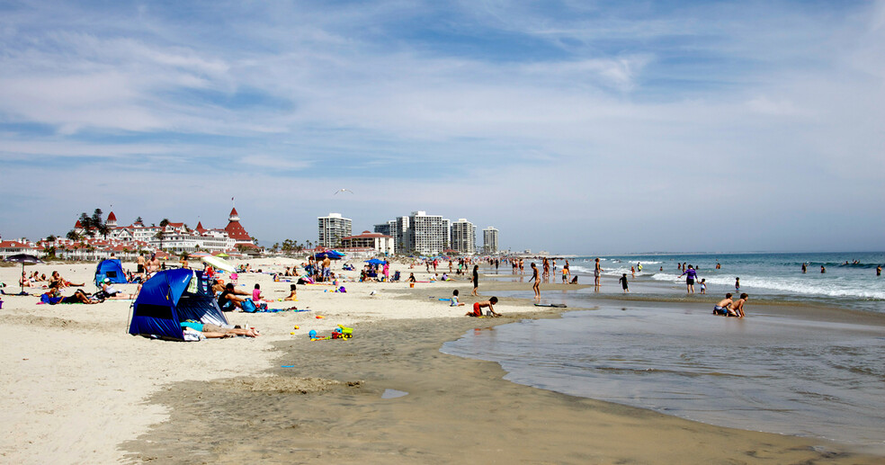 Swim, sunbathe, & surf in the Coronado Beach, a quick 10-mins from your home - 723 E 22nd St