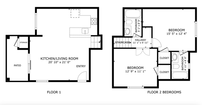 Floorplan - Redwood Creek Villas