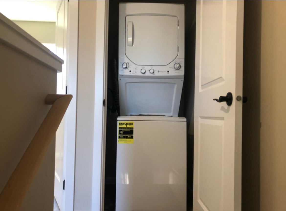 New washer and dryer - 1005 Prospect St