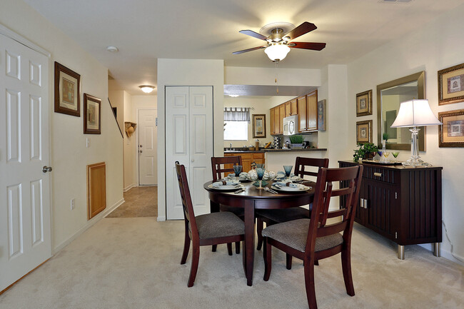 Dining room with pantry - Shadowmoss Pointe Apartments and Townhomes