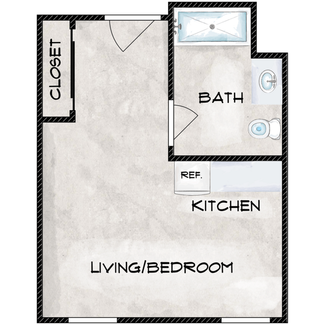 Floorplan - 3 Square