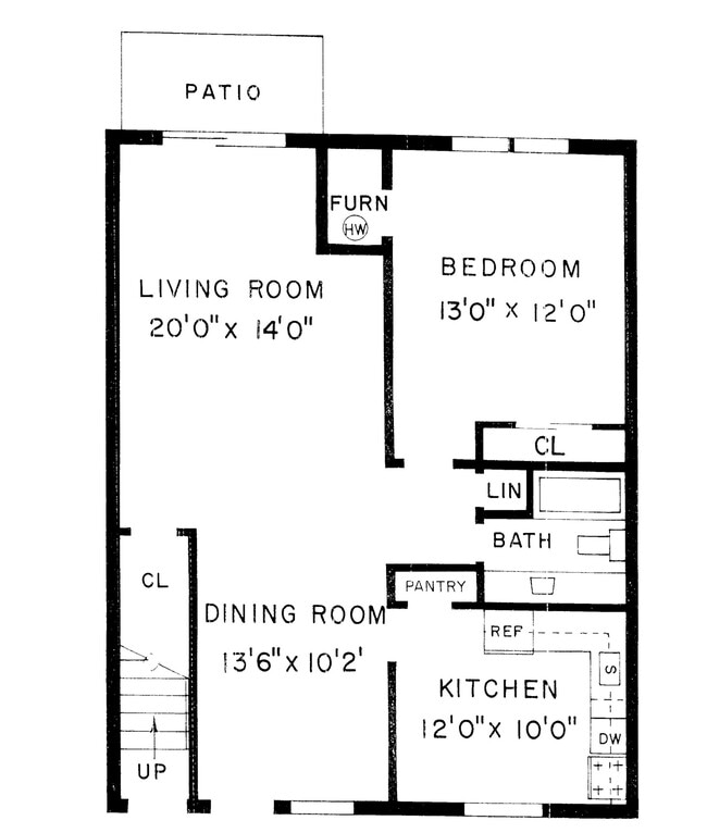 ONE BEDROOM UPPER - Woodhull Gardens
