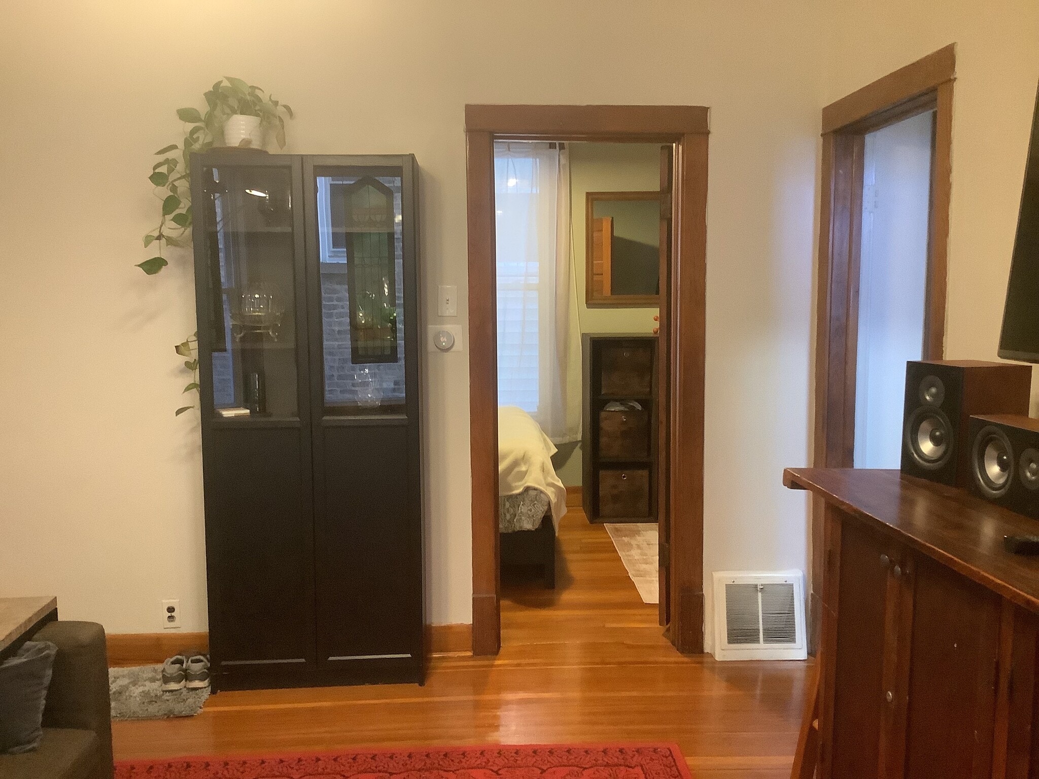 Living room to bedroom - 1913 N Kimball Ave