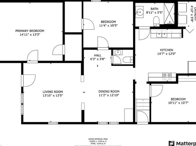 Building Photo - 3 bedroom 1.5 bath house - Now available for the 2026/2027 lease term!