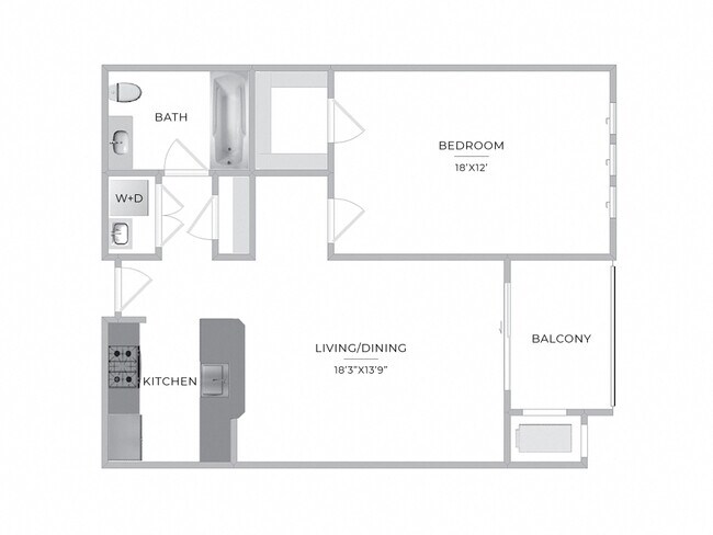 Floorplan - Marlton Gateway Apartments
