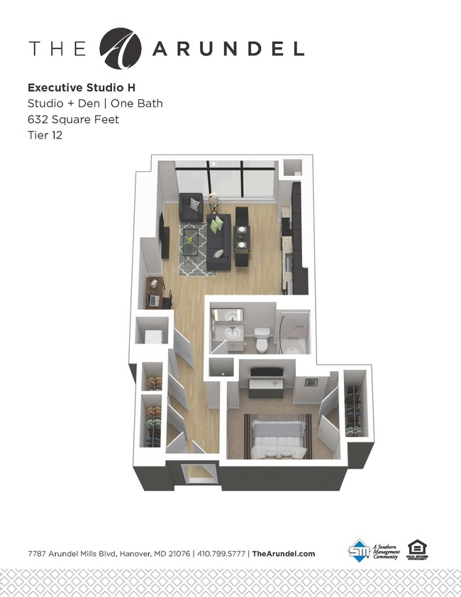 Floorplan - The Residences at Arundel Preserve