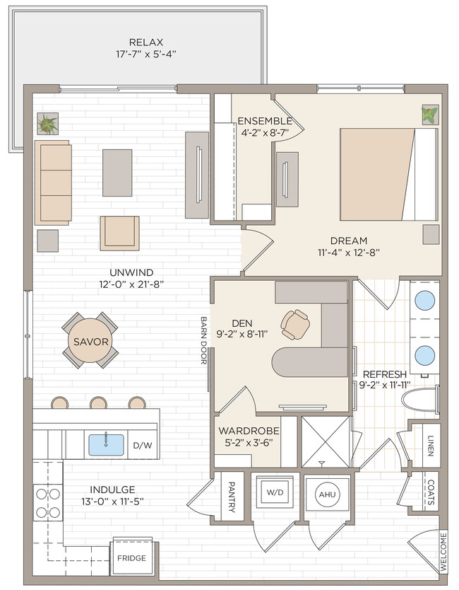 Floorplan - Cortland on Orange