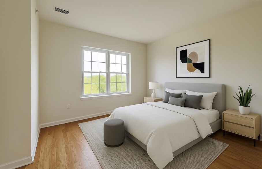 Guest Bedroom (virtually staged) - 132 Clocktower Dr
