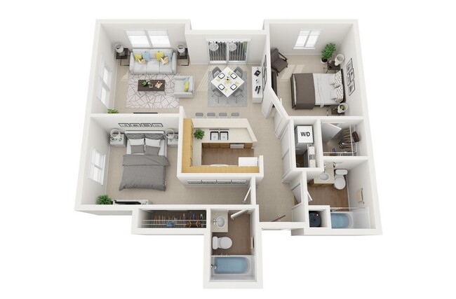 Floorplan - TraVigne on Eleventh Avenue