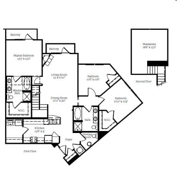 3BR/2.5BA - Serrano