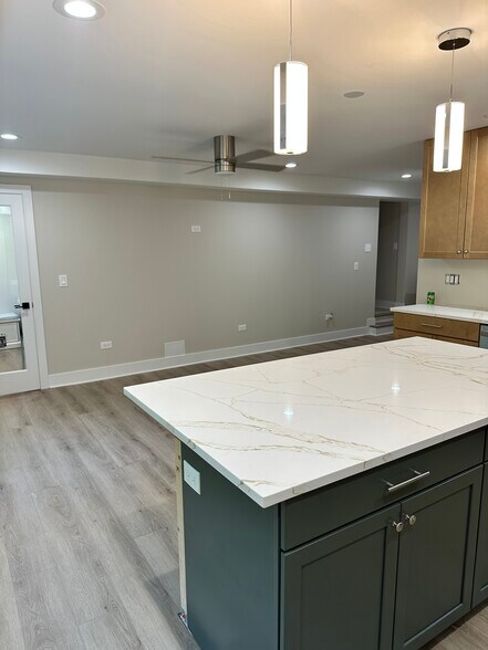 Living Room/Kitchen - 330 Barton Ave