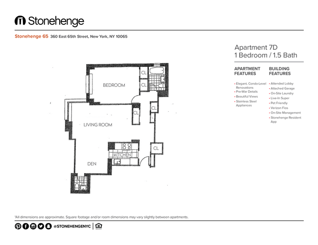 Floorplan - Stonehenge 65