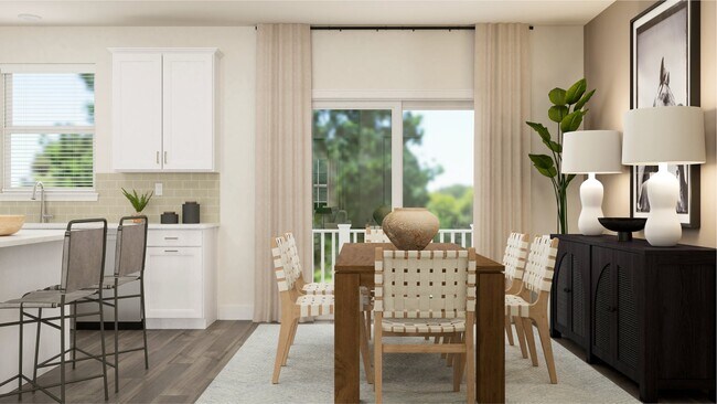 Dinning Kitchen area - 306 Bennetts Ct