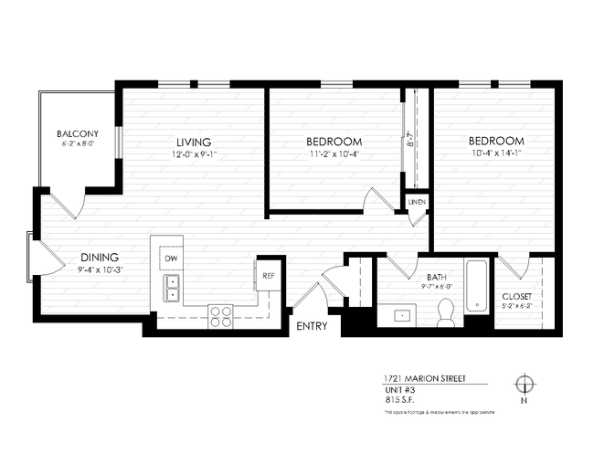 Floorplan - 1721 Marion