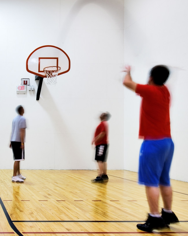 Indoor Racquet Ball and Basketball Court - Millennium Apartments