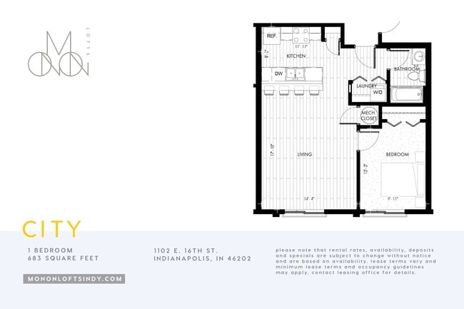 Floorplan - Monon Lofts