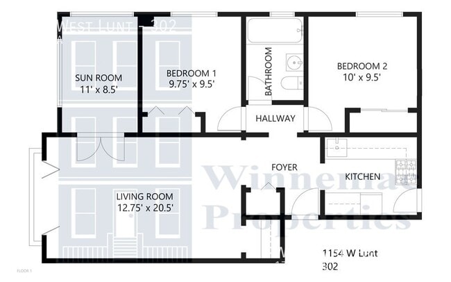 Building Photo - 1154 West Lunt-302