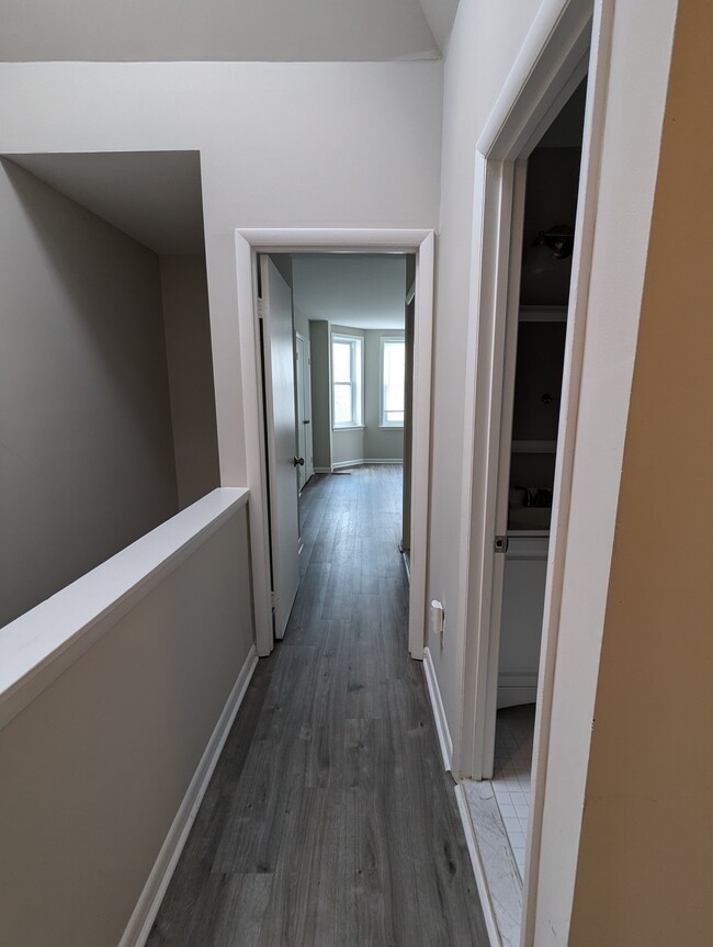 entrance to bedroom 4 (primary bedroom), top level - 205 Bates St NW