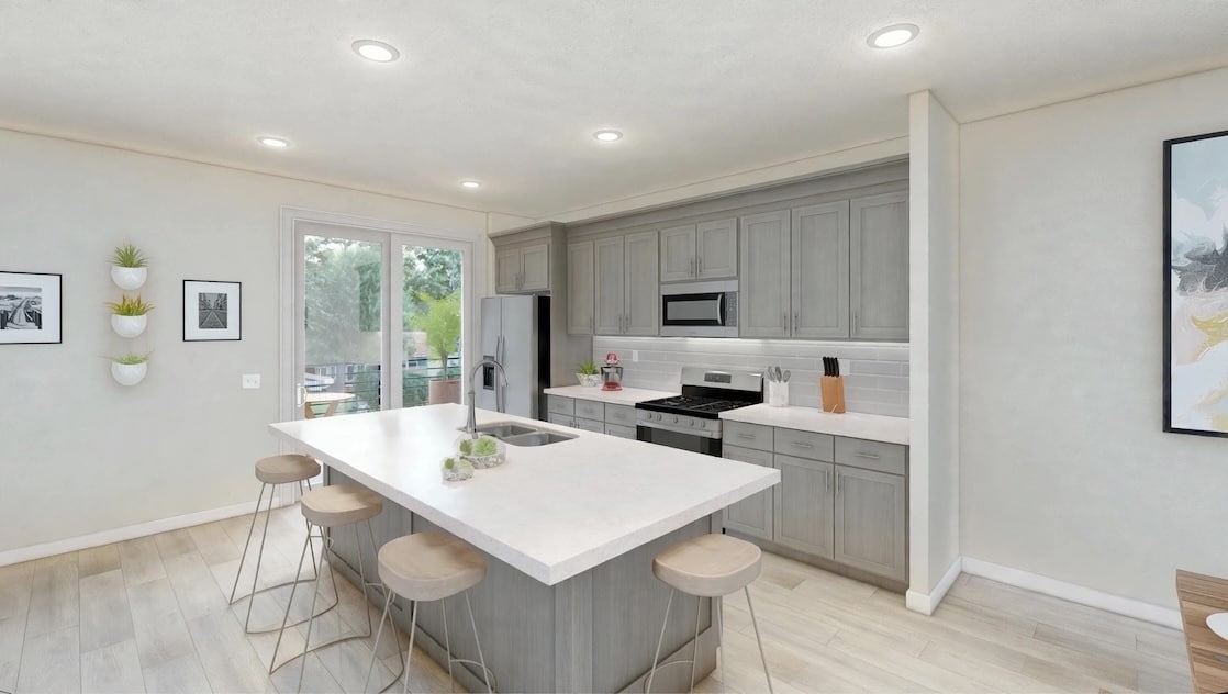 Virtual entry photo, kitchen area - 13735 Del Corso Way