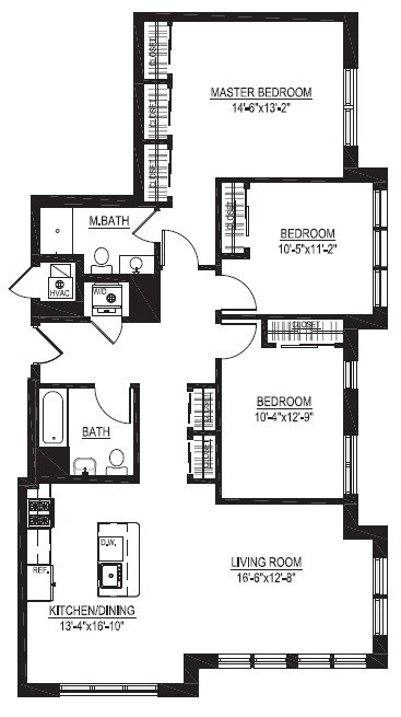 Floorplan - 1125 Jefferson