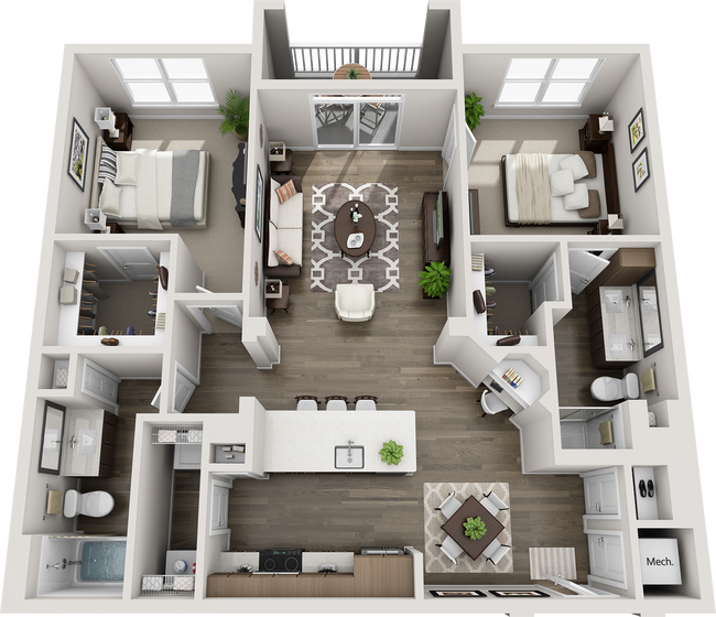 Floorplan - Lantower Weston Corners