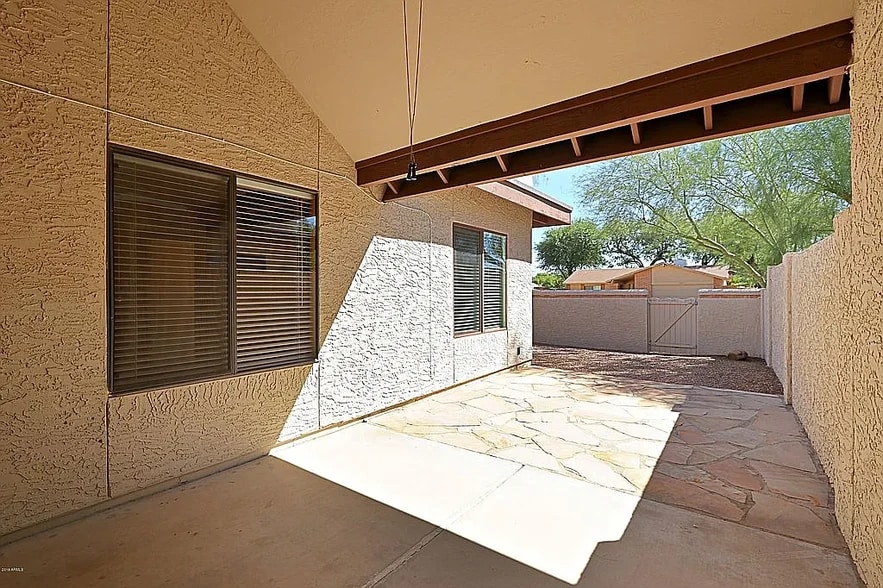 Backyard patio - 9463 E Jenan Dr
