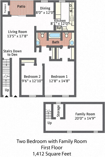 Floorplan - Hollidaysburg Manor