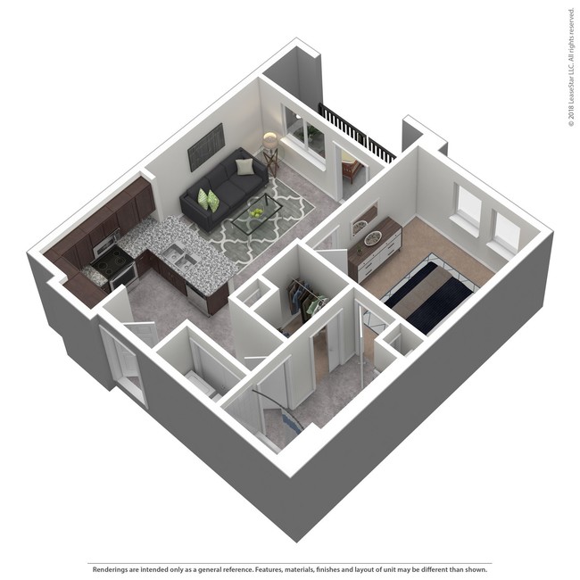 Floorplan - Cortland Oak Lawn