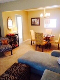 dining area with pass thru to kitchen - 11090 Watson Dr