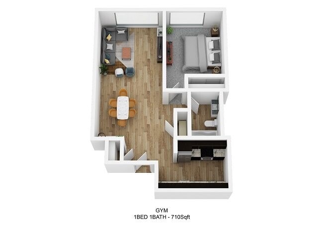 Floorplan - Schoolhouse Flats Apartments
