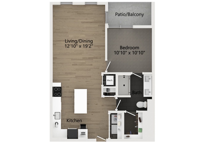 Floorplan - Forth at Navigation