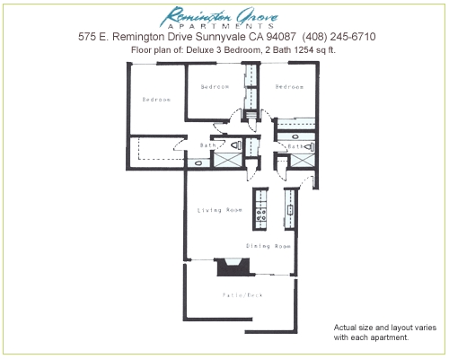 3BR/2BA - Remington Grove