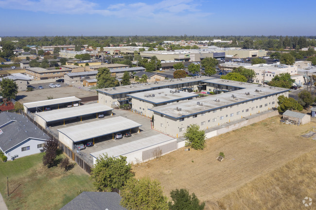 Aerial Photo - Village Apartments