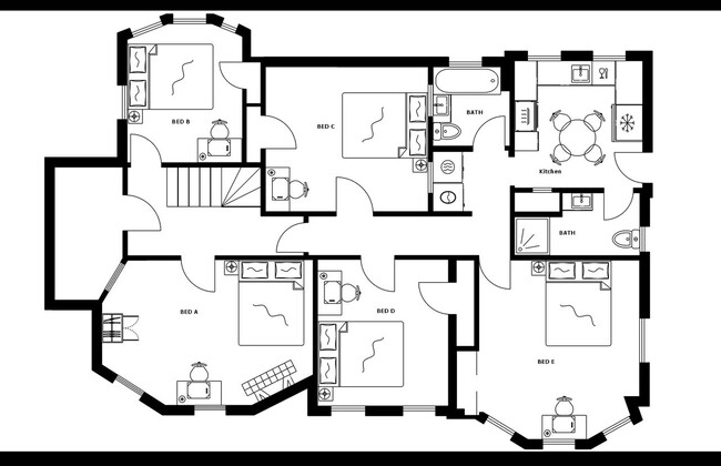 Building Photo - Private bedroom in 5 bed/2 bath Home