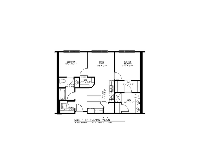 Floorplan - Silver Creek Apartments