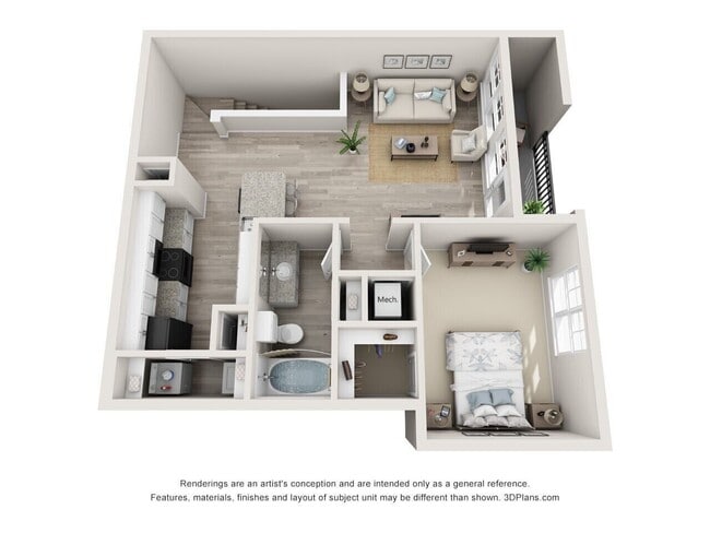 Floorplan - Leland Station