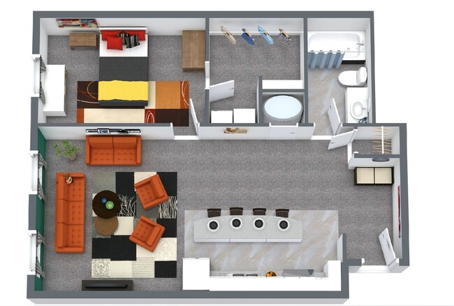 Floorplan - Trios Apartments