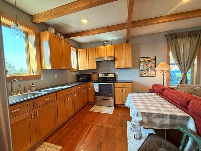 Spacious kitchen with ample cabinet and counter space - 215-1/2 N Emmett