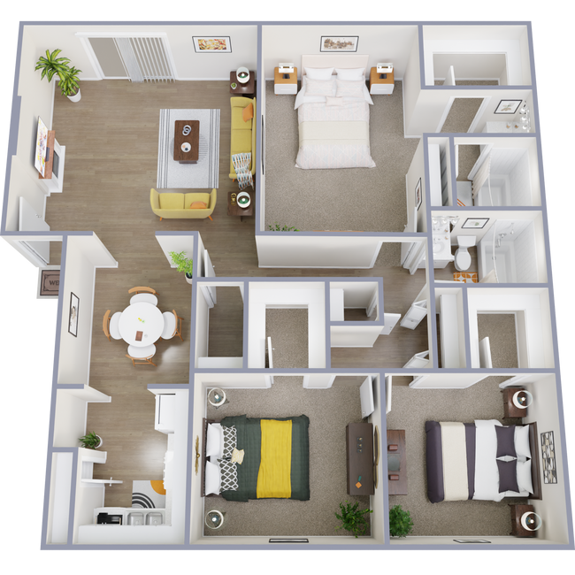 Floorplan - The Columns